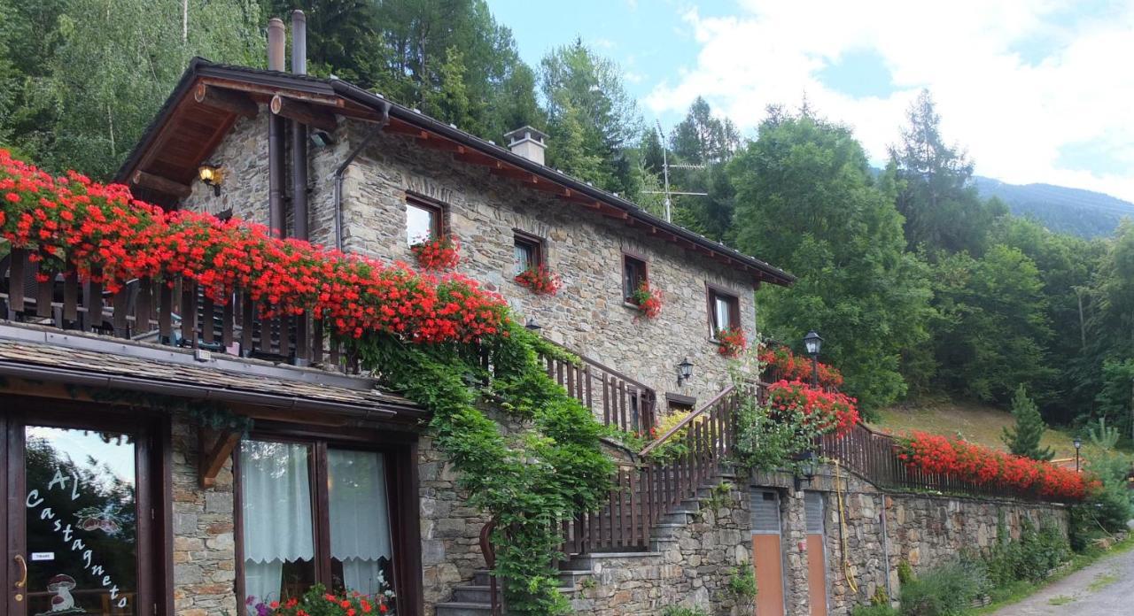 Agriturismo Al Castagneto Villa Mazzo di Valtellina ภายนอก รูปภาพ