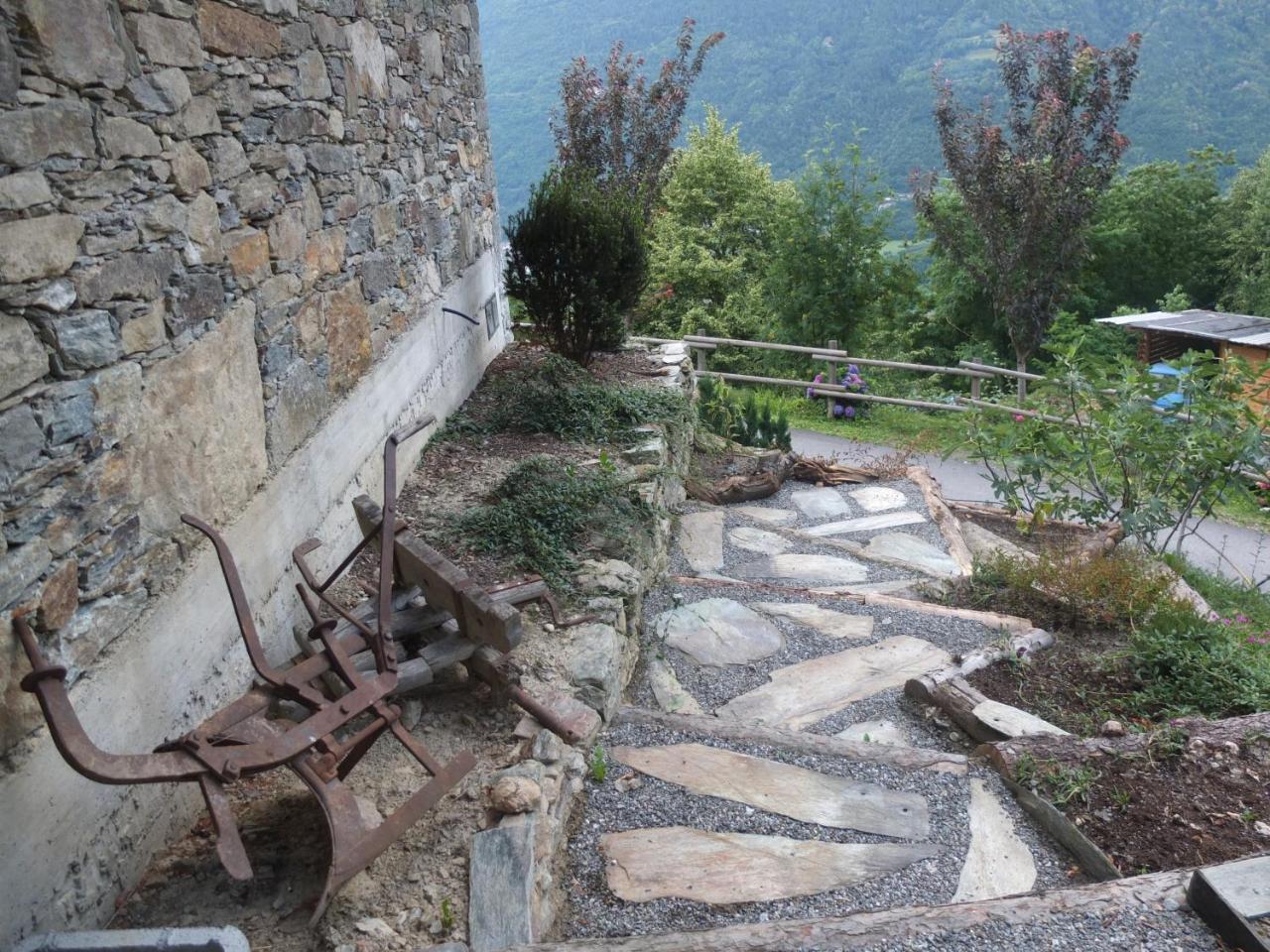 Agriturismo Al Castagneto Villa Mazzo di Valtellina ภายนอก รูปภาพ