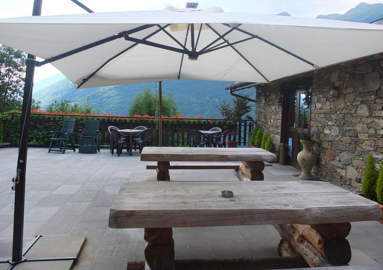 Agriturismo Al Castagneto Villa Mazzo di Valtellina ภายนอก รูปภาพ